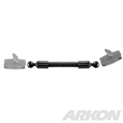 10 inch Double Socket Arm Extension Pole with 25mm (1 inch) Ball Ends