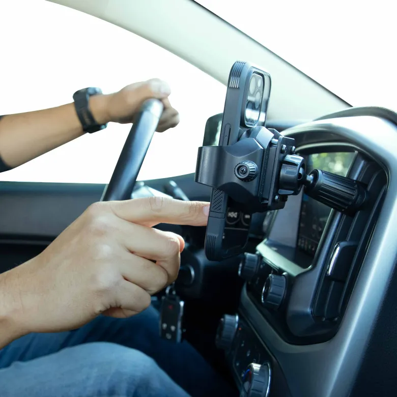 Adjustable Car Vent Mount with 17mm Ball
