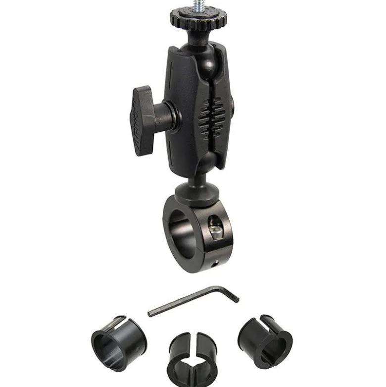 Aluminum Motorcycle Camera Handlebar Mount with 2.75" Shaft