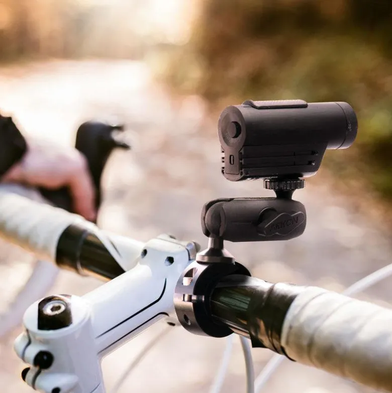 Aluminum Motorcycle Camera Handlebar Mount with 2.75" Shaft