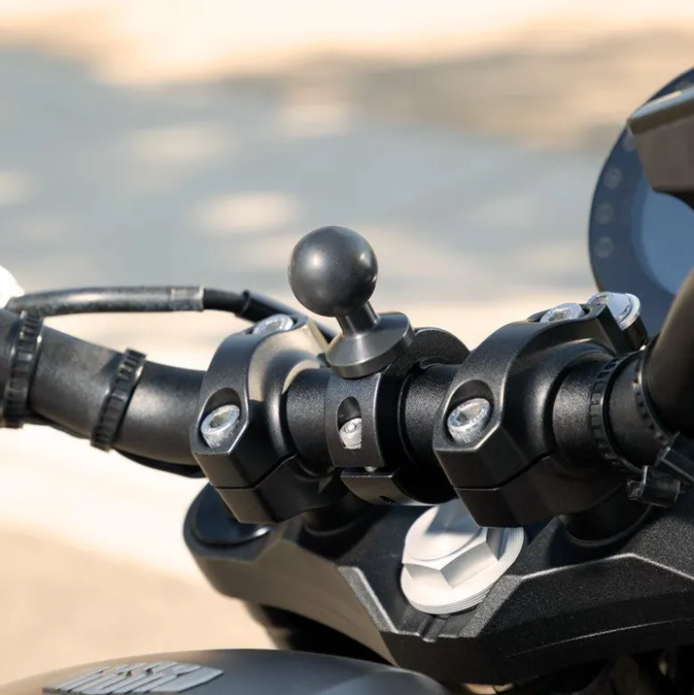 Aluminum Motorcycle Handlebar Mount - 25mm (1 inch) Compatible