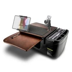 AutoExec GripMaster Car Desk with Mega Grip™ and Slim-Grip® Ultra Pro Drill-Base Mounts
