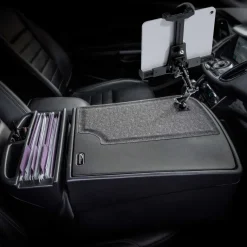 AutoExec GripMaster Efficiency Car Desk LockVise® Locking Tablet Holder and Multi-Angle Mount