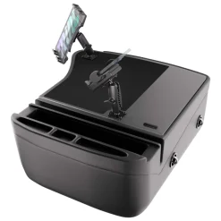 AutoExec GripMaster Efficiency Car Desk with Mega Grip™ and Slim-Grip® Ultra Pro Drill-Base Mounts