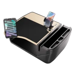AutoExec GripMaster Efficiency Car Desk with Mega Grip™ and Slim-Grip® Ultra Pro Drill-Base Mounts