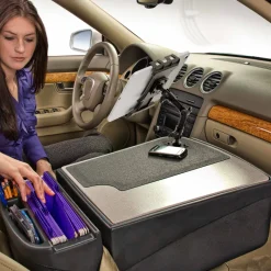AutoExec GripMaster Efficiency Car Desk with Slim-Grip® Ultra Pro Multi-Angle Mount