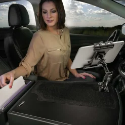 AutoExec GripMaster Efficiency Car Desk with Slim-Grip® Ultra Pro Multi-Angle Mount