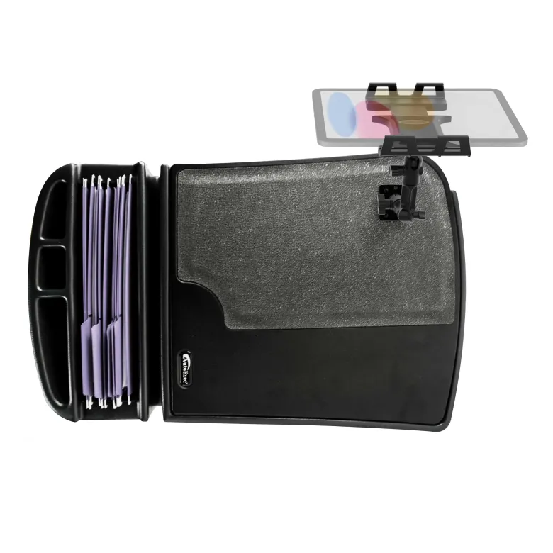 AutoExec GripMaster Efficiency Car Desk with Slim-Grip® Ultra Pro Multi-Angle Mount
