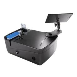 AutoExec Reach Front Seat Car Desk with RoadVise® Ultra Pro Drill-Base Mount