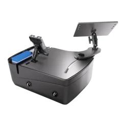 AutoExec Reach Front Seat Car Desk with Slim-Grip® Ultra Pro Drill-Base Mount