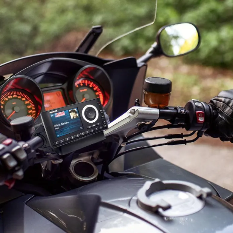 Bike or Motorcycle Handlebar Mount for XM and Sirius Satellite Radio