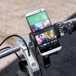 Bike or Motorcycle Mega Grip™ Phone Holder Strap Mount for iPhone, Galaxy, and Note