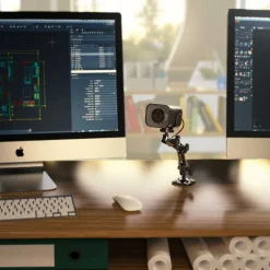 Camera Wall Mount with Multi-Angle Arm for Security Camcorders & Cameras
