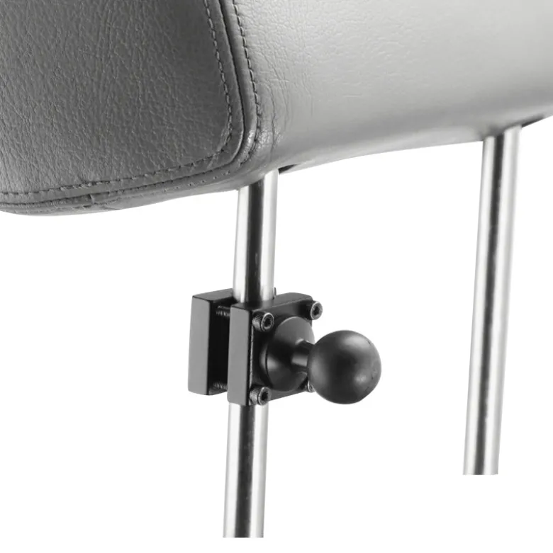Car Headrest Mount Pedestal - 25mm (1 inch) Ball Compatible