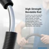 Car or Truck Seat Rail Bolt or Floor Mount with 22" Gooseneck