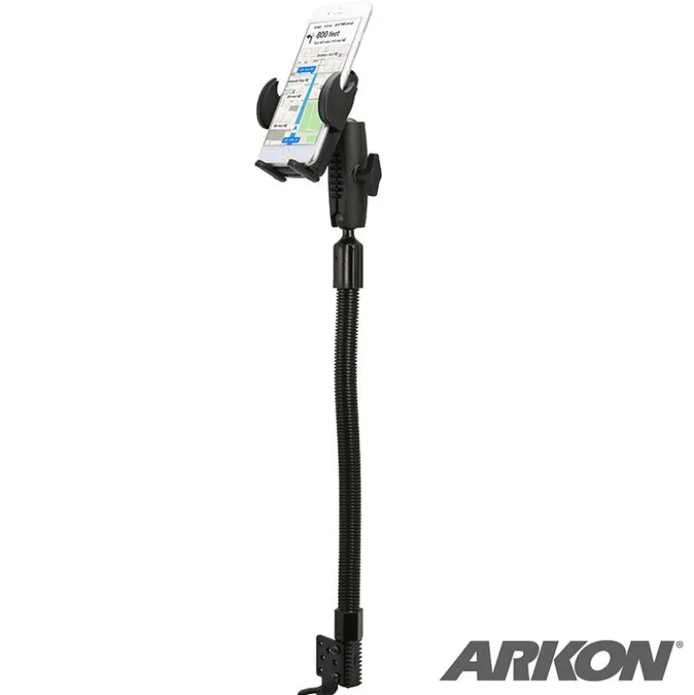 Car or Truck Seat Rail or Floor Mega Grip™ Phone Holder Mount for iPhone, Galaxy, and Note