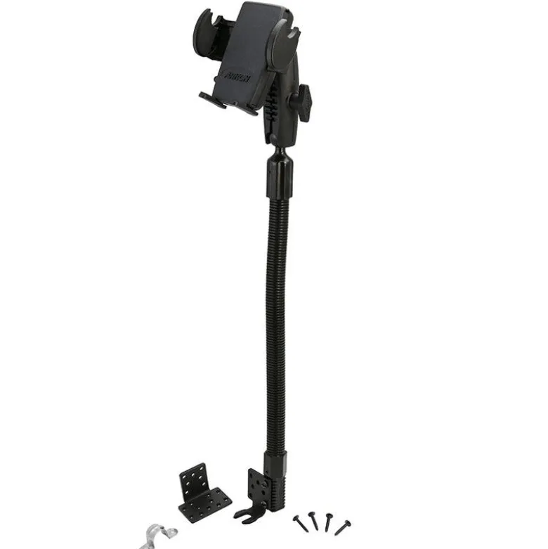 Car or Truck Seat Rail or Floor Mega Grip™ Phone Holder Mount for iPhone, Galaxy, and Note