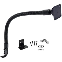 Car Seat Rail or Floor Mount with 22" Gooseneck and AMPS Head for Satellite Radios