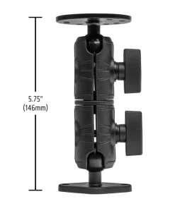 Circular Mounting Pattern with Diamond-Shaped Drill Base Mount