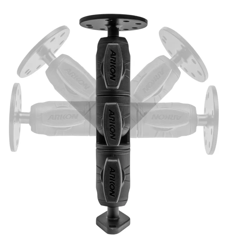Circular Mounting Pattern with Diamond-Shaped Drill Base Mount