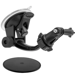 GoPro HERO Action Camera Holder with Suction Mount and Adhesive Disk