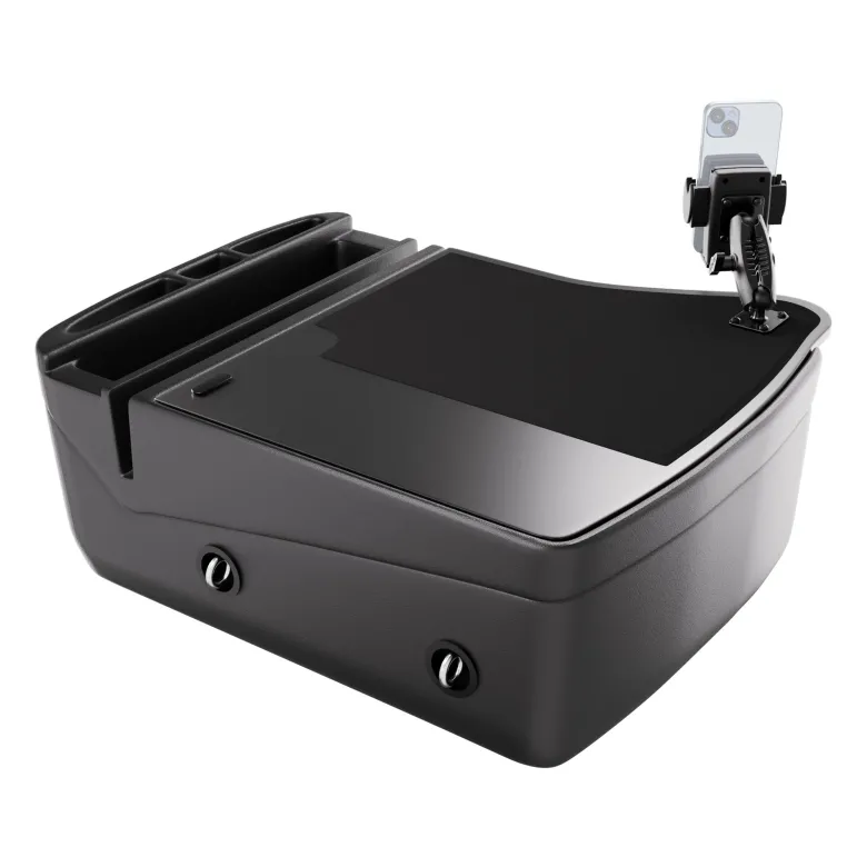 GripMaster Efficiency Car Desk with Mega Grip™ Drill-Base Mount