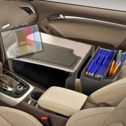 GripMaster Efficiency Car Desk with Slim-Grip® Ultra Pro Drill-Base Mount