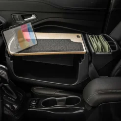 GripMaster Efficiency Car Desk with Slim-Grip® Ultra Pro Drill-Base Mount