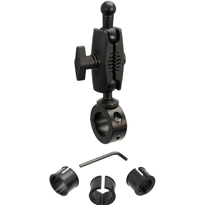 Handlebar Mount Base with Adjustable Arm and 17mm Ball