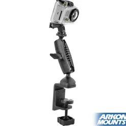 Heavy-Duty Adjustable Clamp Mount for GoPro HERO Action Cameras