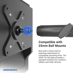 Heavy-Duty Car Cup Holder VESA Mount