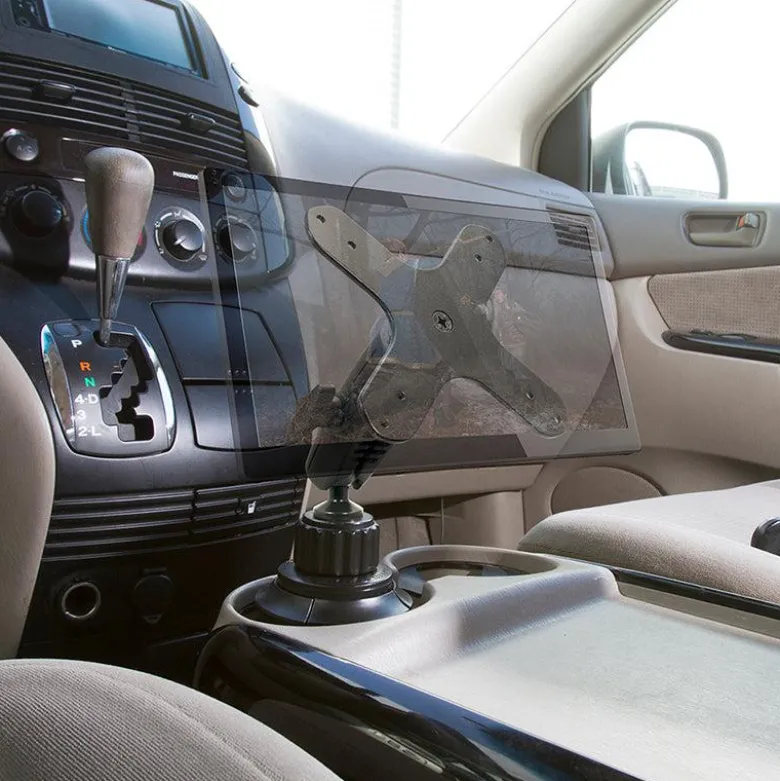 Heavy-Duty Car Cup Holder VESA Mount