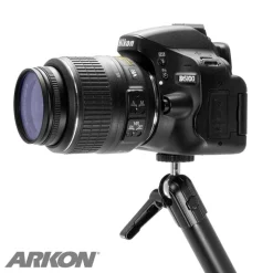 Heavy-Duty Drill-Base Camera Mount with 22" Adjustable Arm