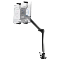 Heavy-Duty Drill-Base Tablet Mount with 22" Arm