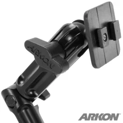 Heavy-Duty Headrest Mounting Pedestal with Multi-Angle 8" Arm