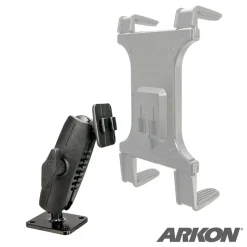 Heavy-Duty 4-Hole AMPS Car Dash or Wall Mounting Pedestal - Dual-T Compatible