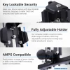 Heavy-Duty LockVise™ Metal Locking Tablet Mount Kit with Hardwire Power Adapter & Magnetic USB-C Cable