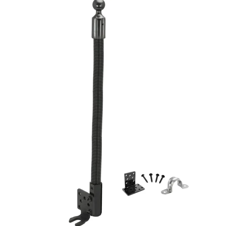 Heavy-Duty Seat Rail Floor Mount Pedestal - 25mm (1 inch) Ball Compatible