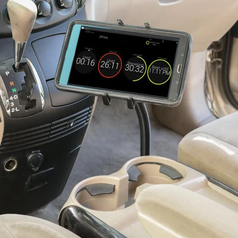 Heavy-Duty Truck Seat Rail Slim-Grip® Ultra Phone or Tablet Mount for iPad, Galaxy, Note, and more