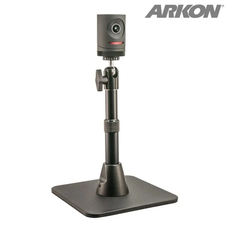 Height-Adjustable Camera Desk Stand 7.5 to 9.75 inch tall for Mevo Live Streaming Camera