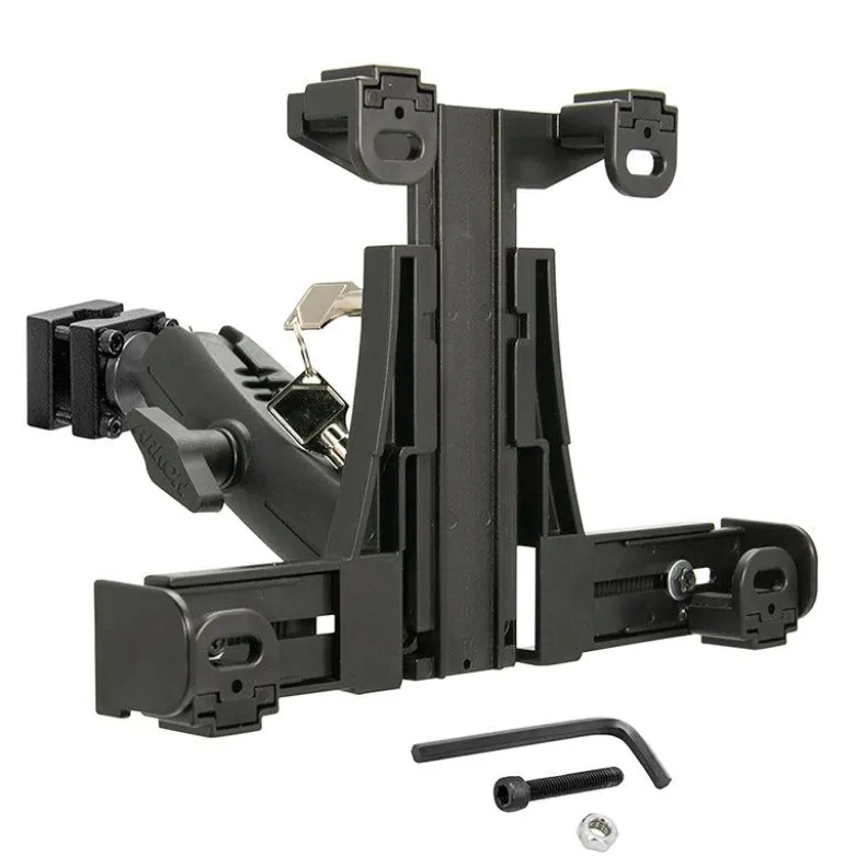 LockVise™ Locking Car Headrest Tablet Mount
