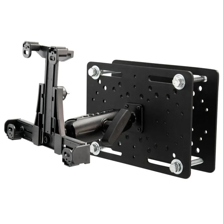 LockVise™ Locking Forklift Overhead Guard Tablet Mount with Robust™ Adjustable Arm