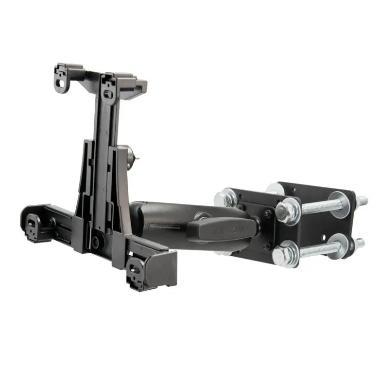 LockVise™ Locking Forklift Front Guard Tablet Mount with 5" Robust™ Shaft