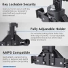 LockVise™ Locking Phone Holder with Robust™ Car or Truck Cup Holder Mount