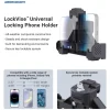 LockVise™ Locking Phone Mount with 4-Hole AMPS Drill Base