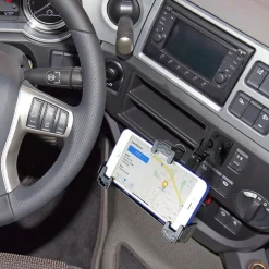 LockVise™ Locking Phone Mount with 4-Hole AMPS Drill Base