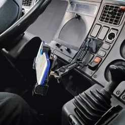 LockVise™ Locking Phone Mount with 4-Hole AMPS Drill Base