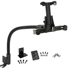 LockVise™ Locking Seat Rail Tablet Mount with 22" Gooseneck