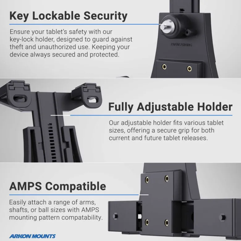 LockVise™ Locking Tablet Holder
