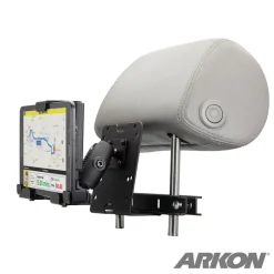 LockVise™ Metal Locking Car Headrest Tablet Mount with 2.75" Shaft